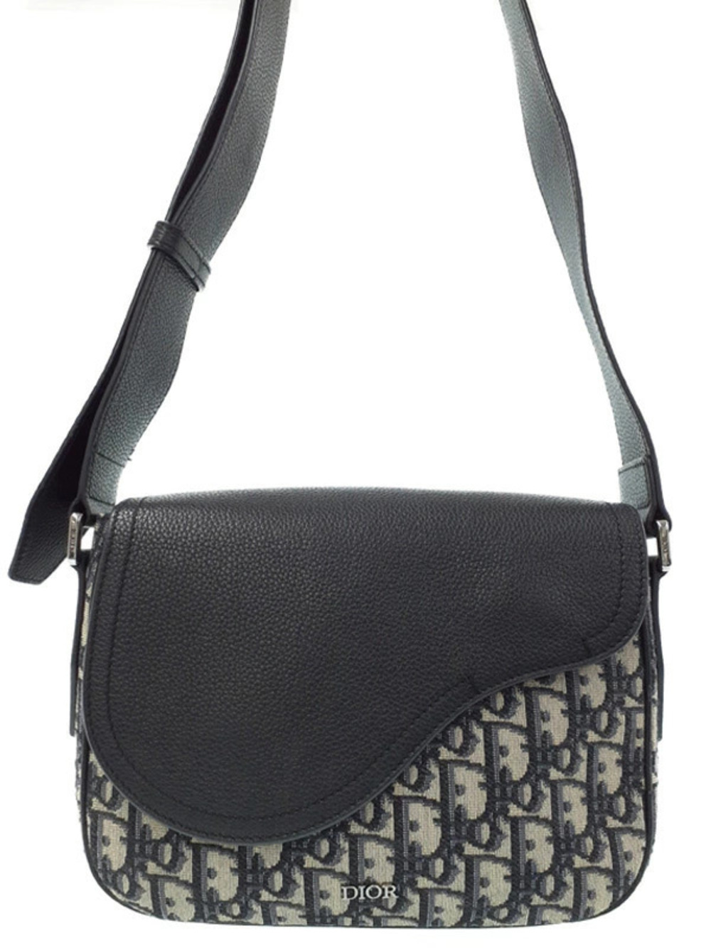 Christian Dior Oblique Saddle Shoulder Bag